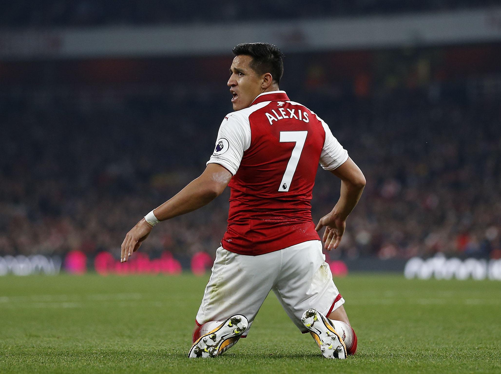 Alexis was in typically dangerous form