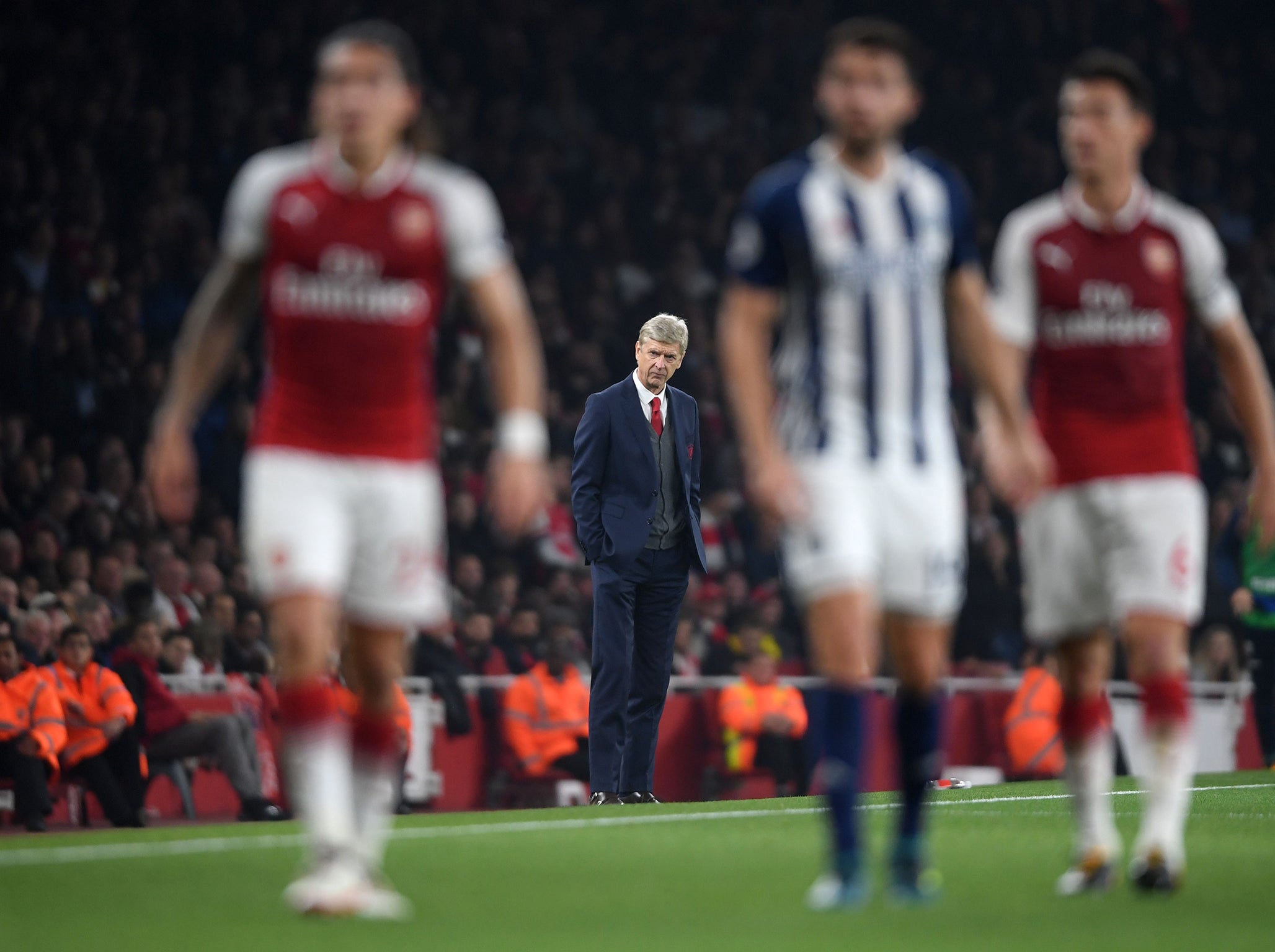 The protests against Wenger have quietened - for now