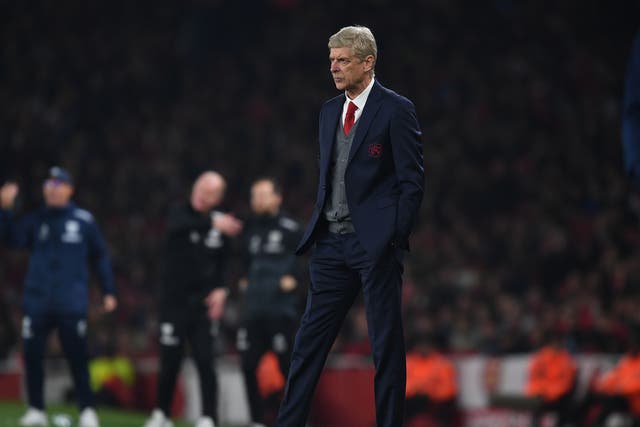 Perhaps unsurprisingly Wenger defended the referee's decision