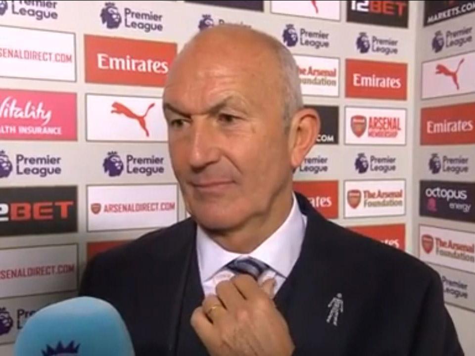 Tony Pulis was fuming after his side lost 2-0 on Monday night
