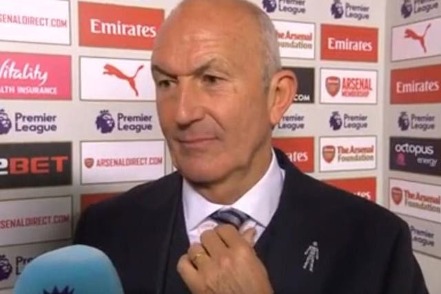 Tony Pulis was fuming after his side lost 2-0 on Monday night