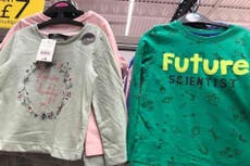 Mother’s post about Asda's ‘sexist’ children’s clothes goes viral