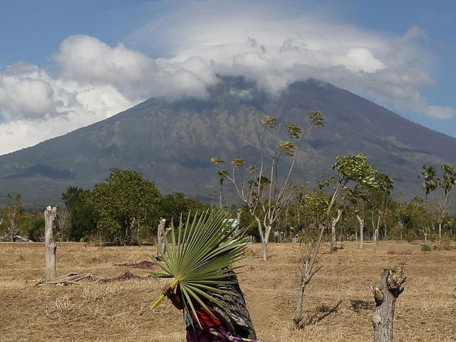 Mount Agung last erupted in 1963, killing more than 1,000 people