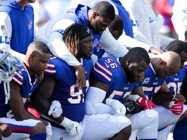 Taking A Knee Why Are Nfl Players Protesting And When Did They Start To Kneel The Independent The Independent