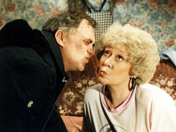 The actress and her onscreen husband played by William Tarmey had a troublesome relationship in the soap
