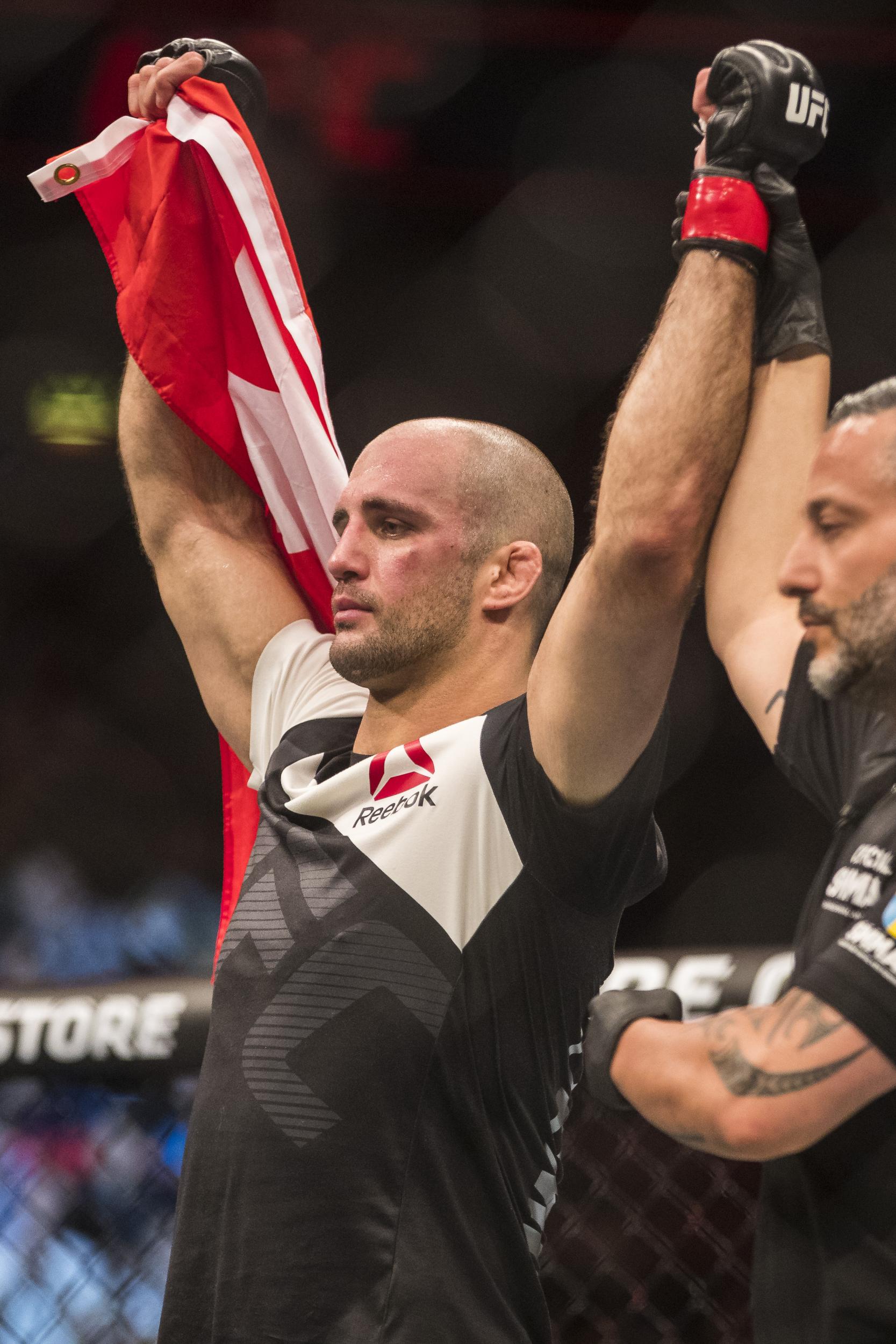 Oezdemir after his triumph over Cirkunov earlier this year