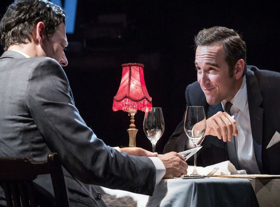 Richard Coyle (left) as Larry Lamb and Bertie Carvel as Murdoch in James Graham's account of the birth of The Sun newspaper
