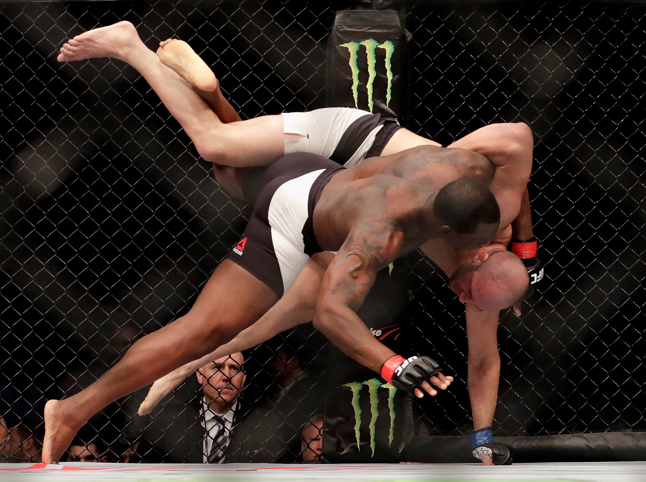 Fighting Saint Preux on his UFC debut