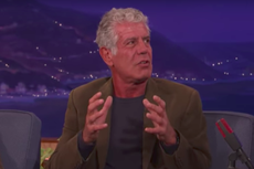 This is the only thing that Anthony Bourdain will eat on a plane