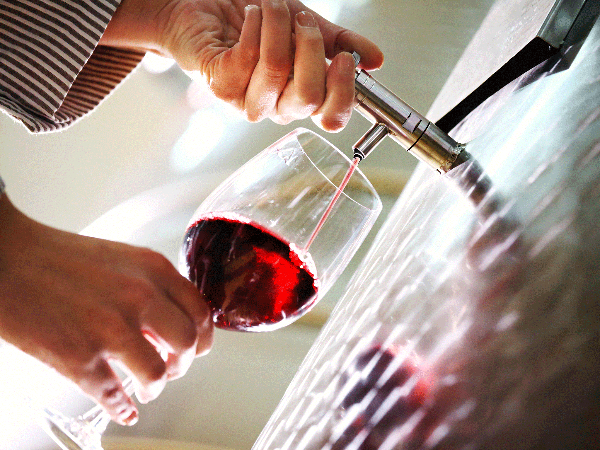 How wine on tap could change how we drink