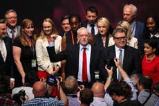 Jeremy Corbyn outlines party's post-Brexit future in Brighton