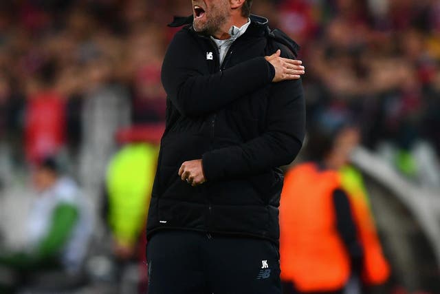 Jurgen Klopp was left frustrated with the result