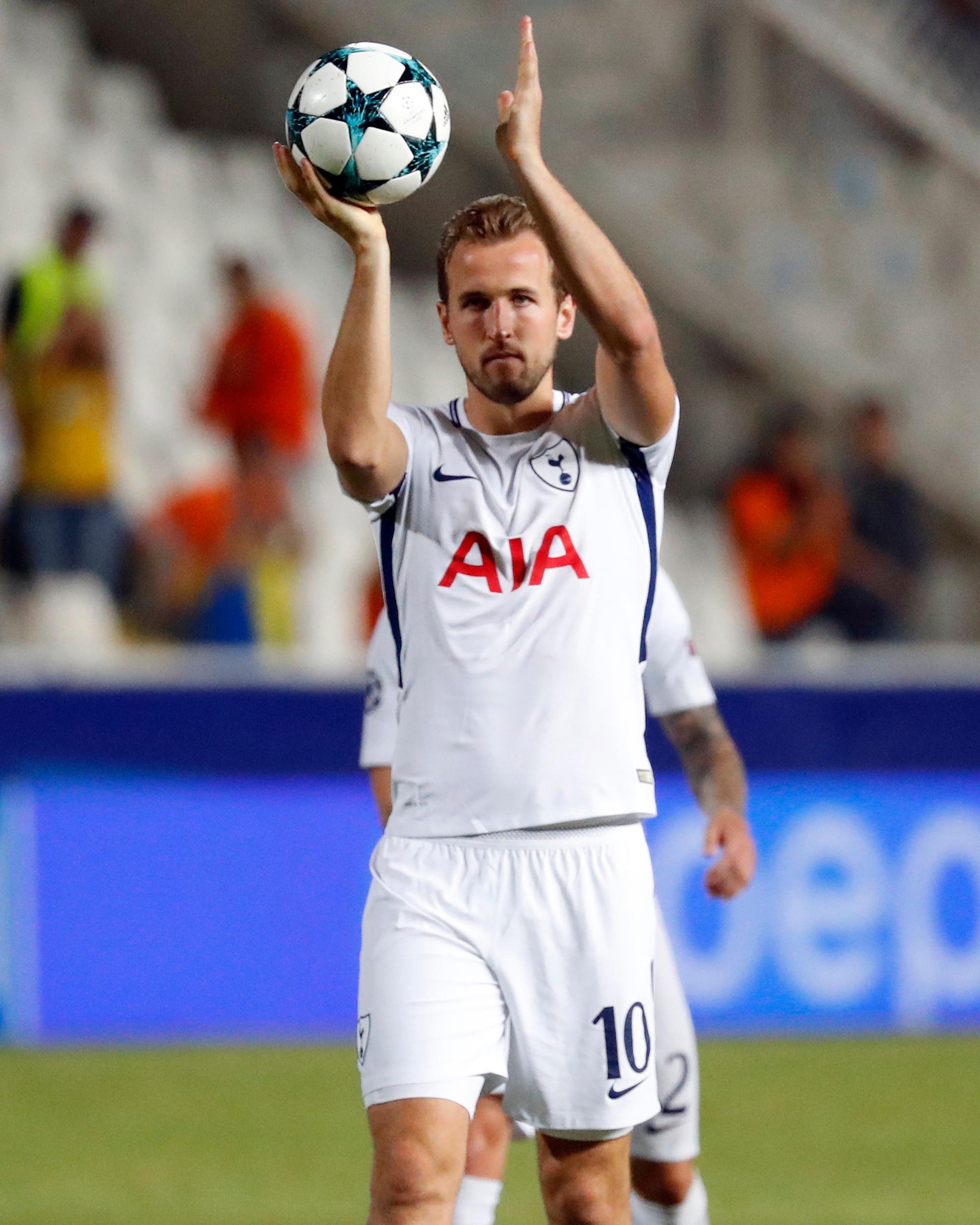 Kane now has five goals in two European games
