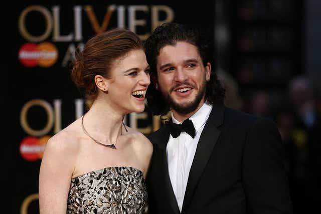 <p>Game of Thrones stars Kit Harington and Rose Leslie have formally announced their engagement</p>