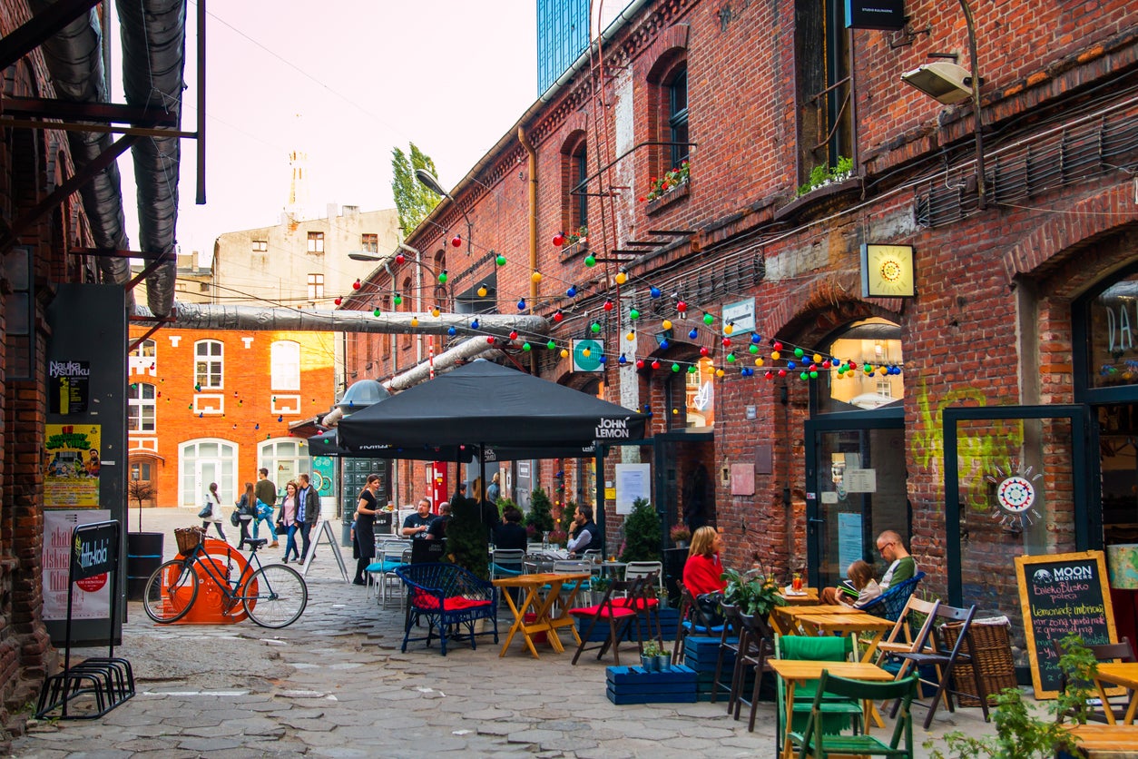 OFF Piotrkowska is Lodz’s answer to Shoreditch (Getty)