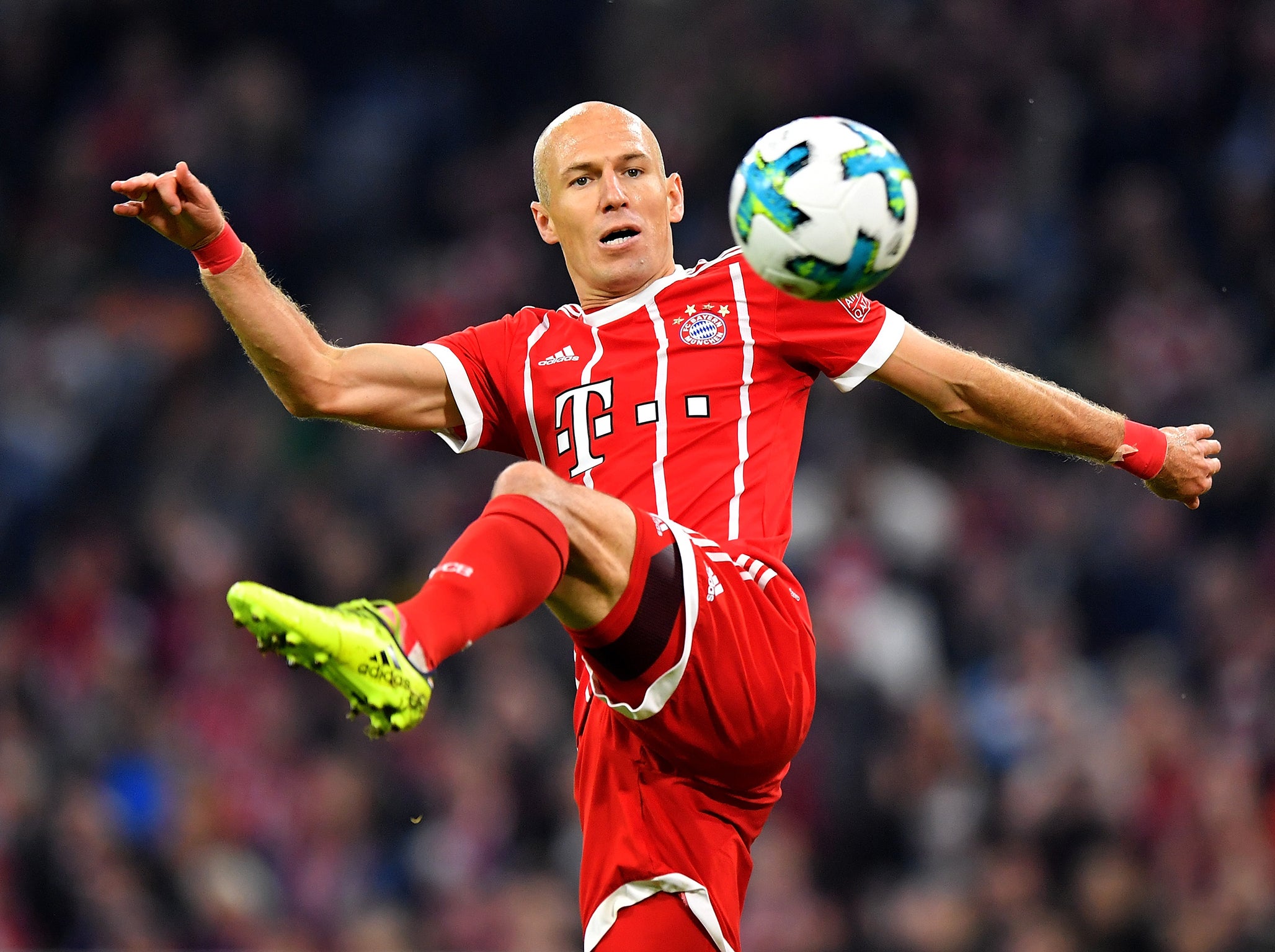 Robben has upped the ante ahead of the Champions League tie