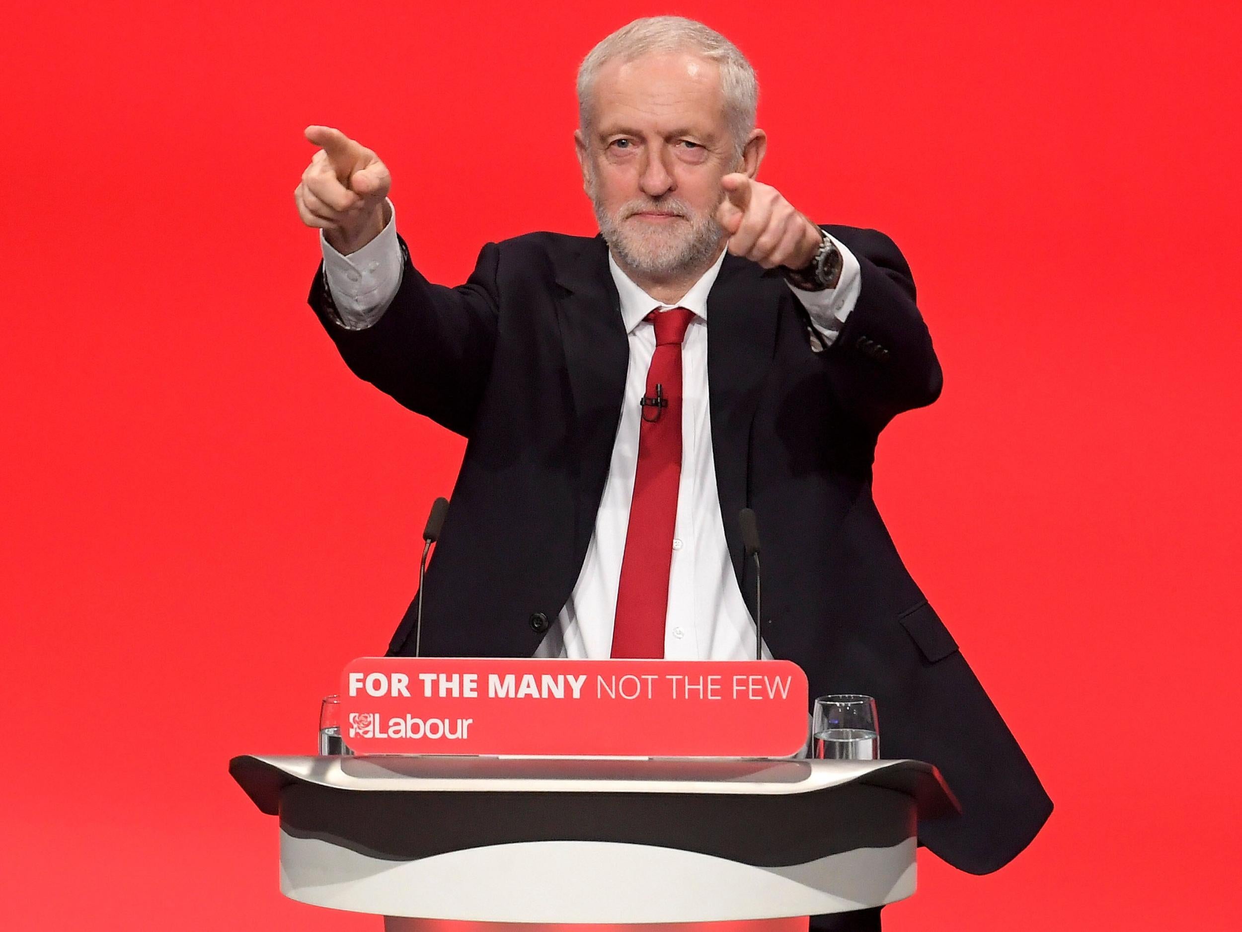 Mr Corbyn said Labour was a 'government in waiting' and was ready to 'take up the responsibility for Brexit negotiations' following June's shock election result