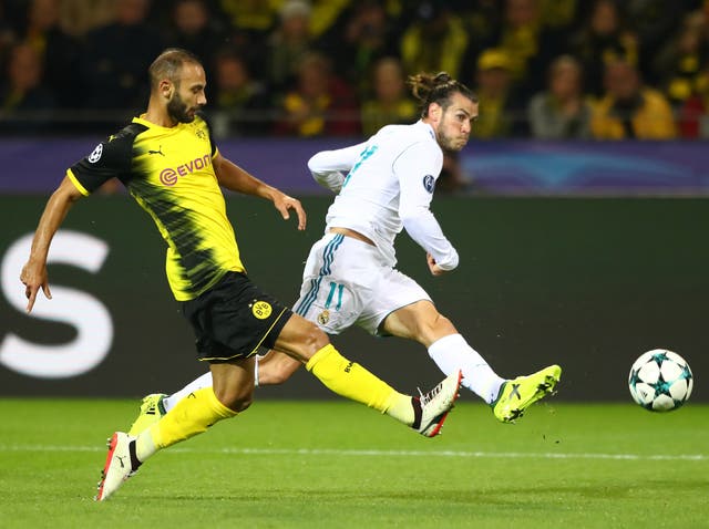 Bale scored a stunning opening goal against Dortmund