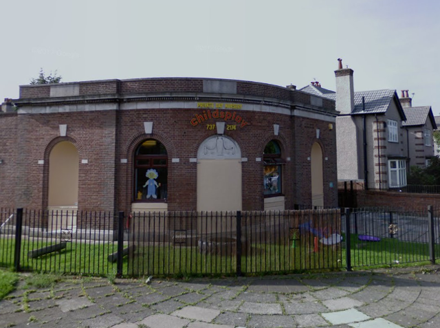 Officers descended on the area at about 8.10am to reports a man had entered the Childsplay of Liverpool centre on Heathfield Road and 'appeared to be carrying a firearm'