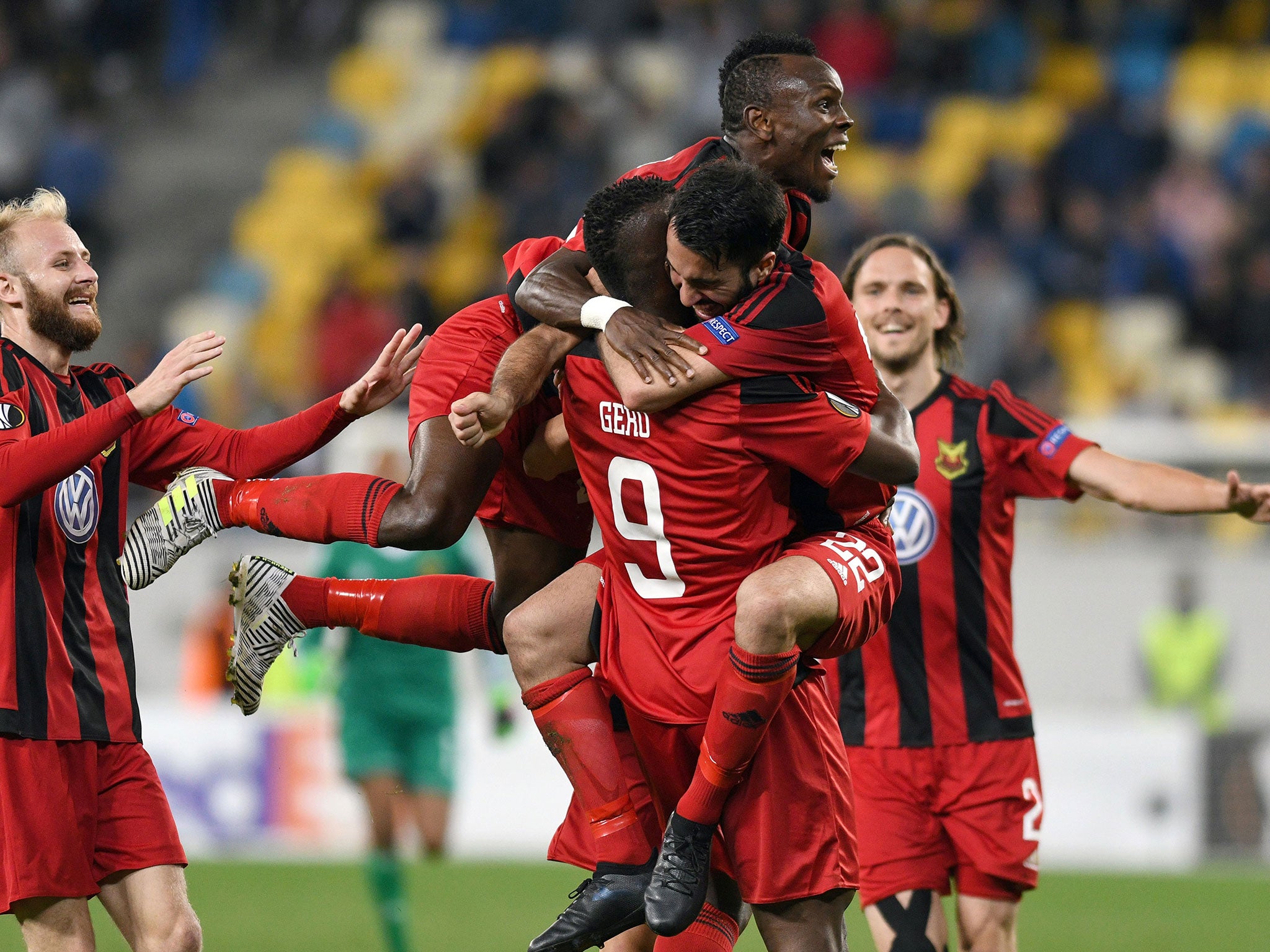 Ostersunds have set their sights on the Europa League knockout stages