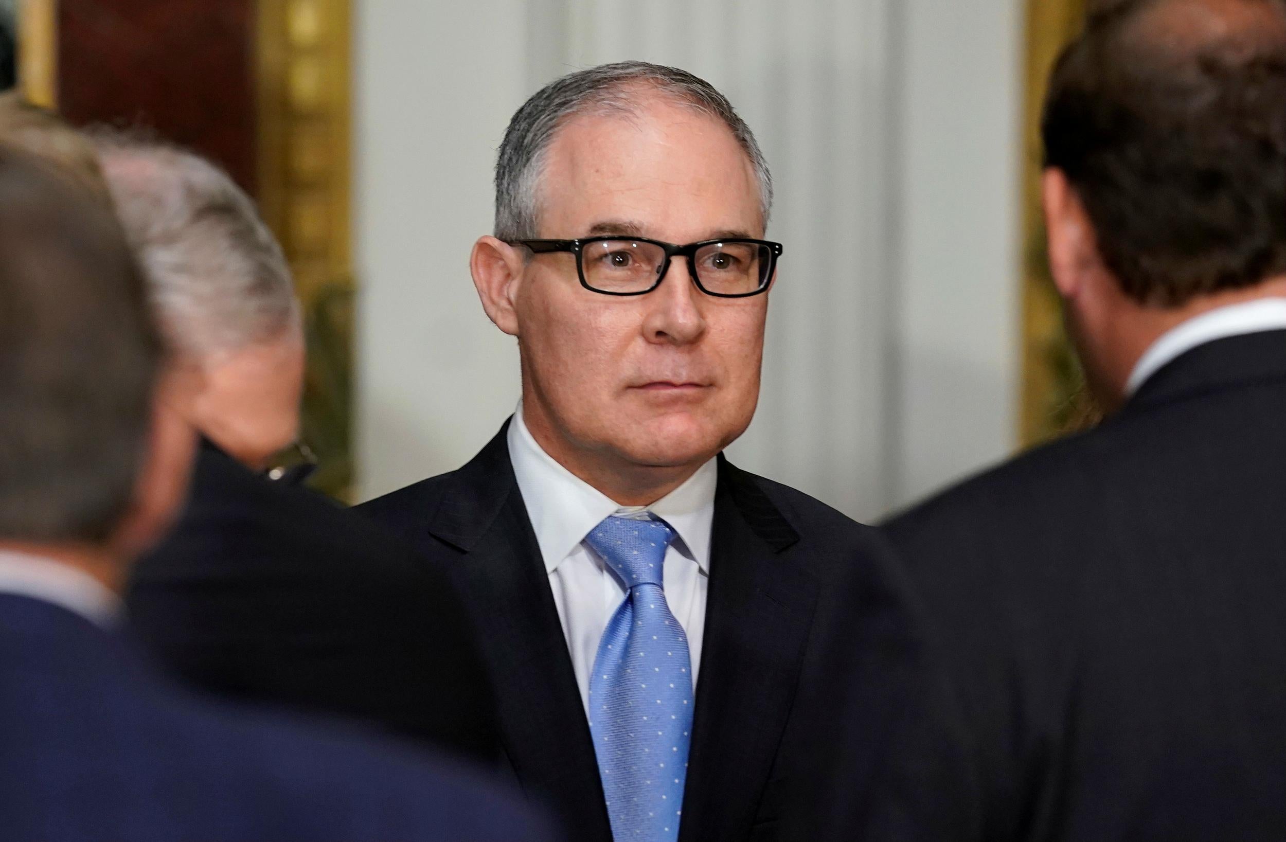 EPA administrator Scott Pruitt, in Washington, DC on September 26, 2017, is continuing a record of spending on security
