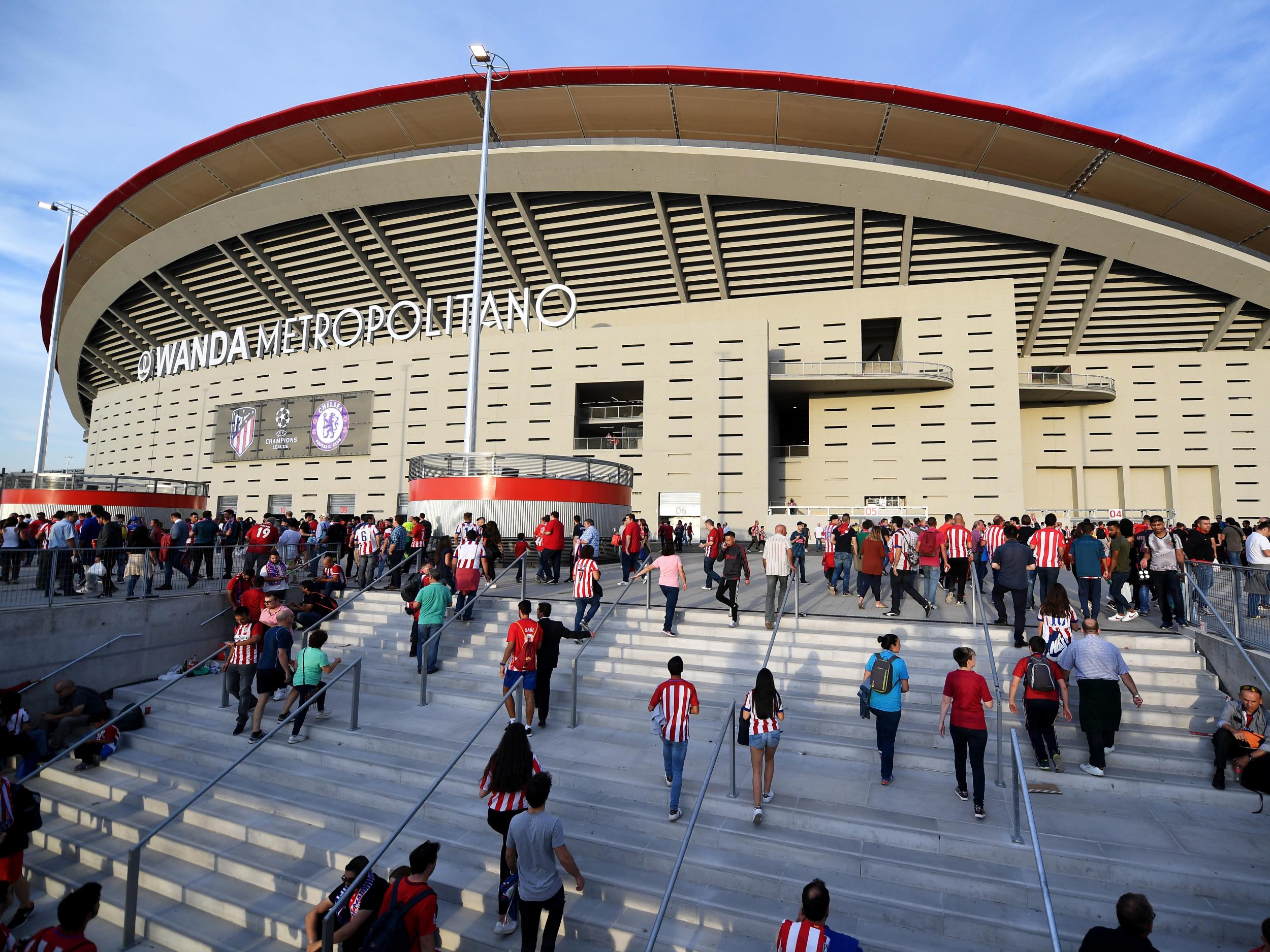 The Wanda Metropolitano got its first taste of Champions League football