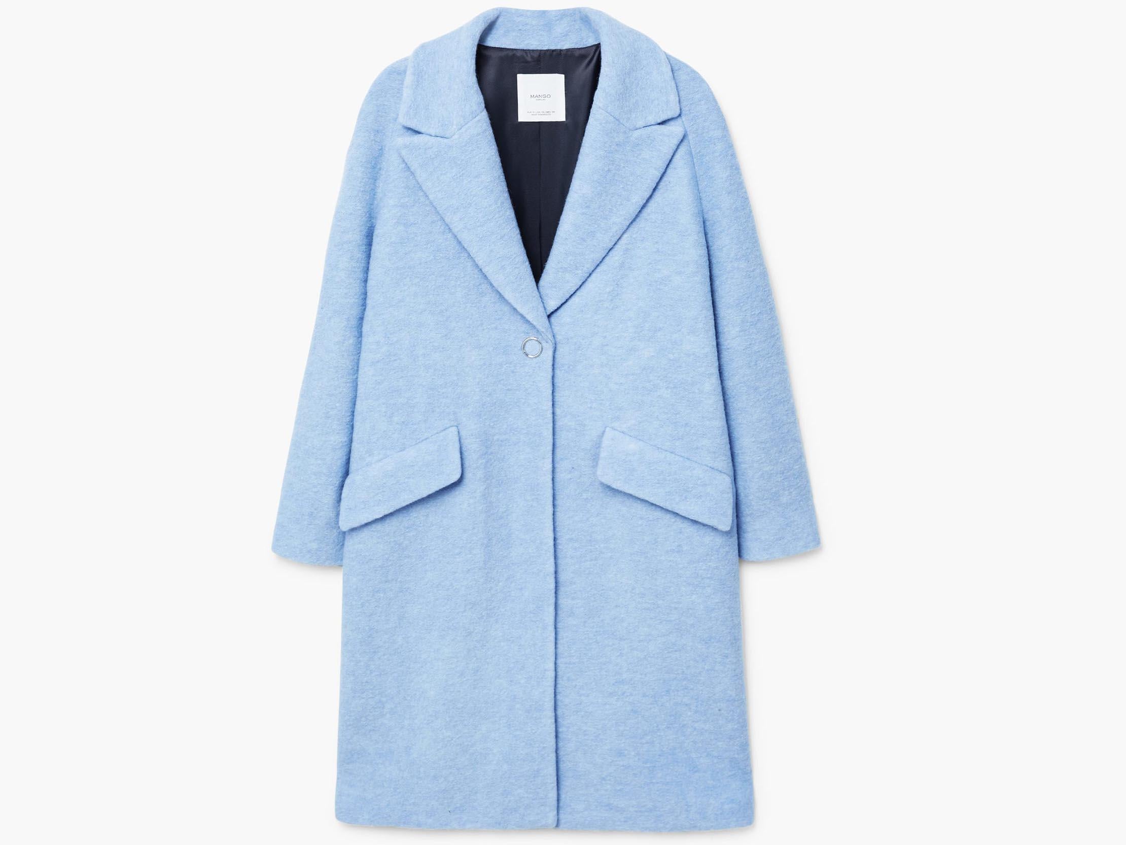 Lapels Wool Coat, £79.99, Mango