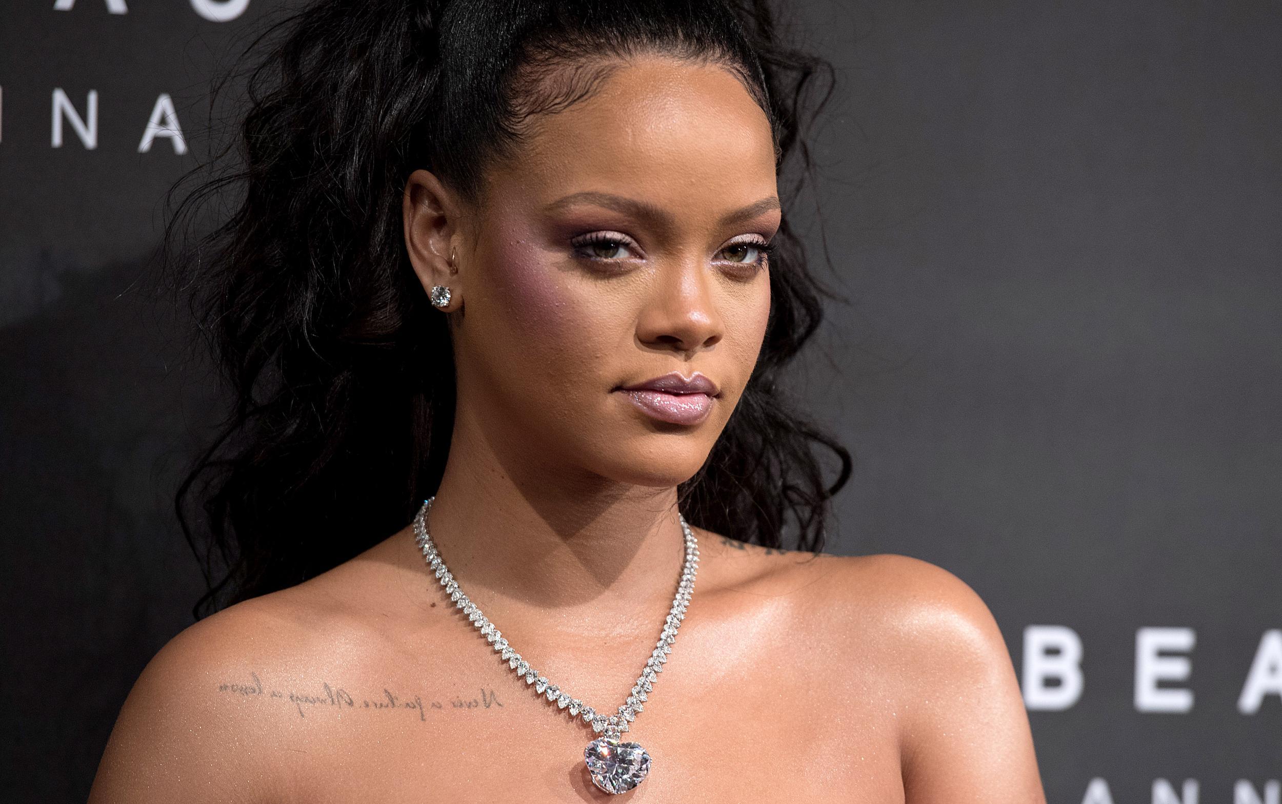 Rihanna Gets Full on Brazilian BBQ Before FIFA World Cup Party