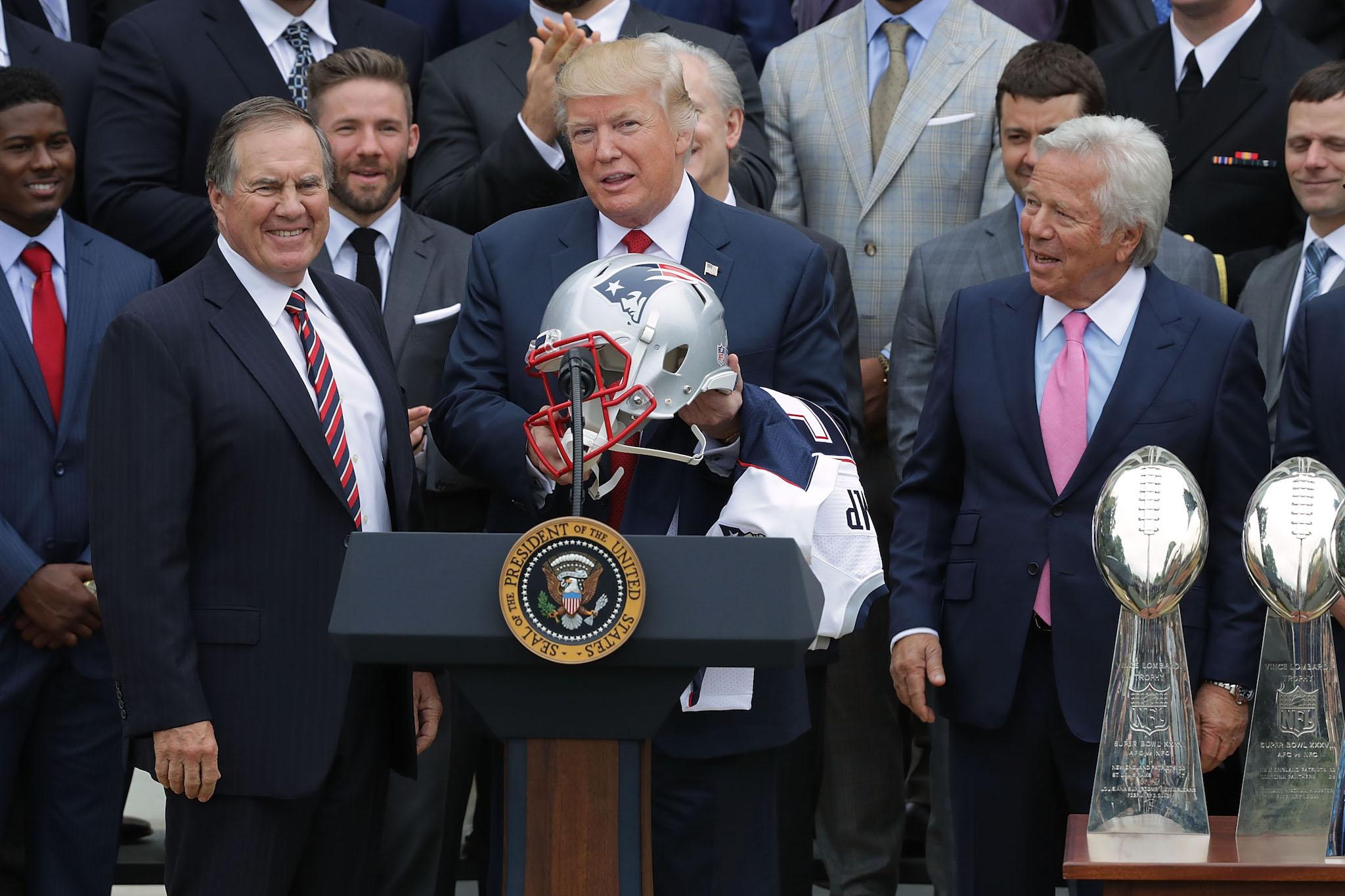 Donald Trump Says NFL Team Owners Are 'afraid Of Their Players' Amid ...