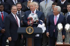 Donald Trump says NFL team owners are ‘afraid of their players’