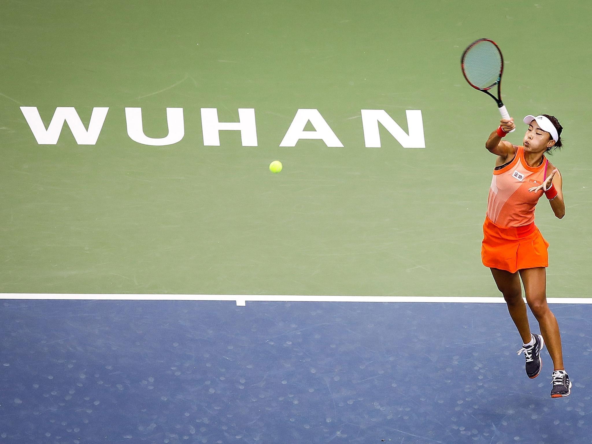 The Wuhan Open, one of China's most high-profile tennis tournaments, is currently under way