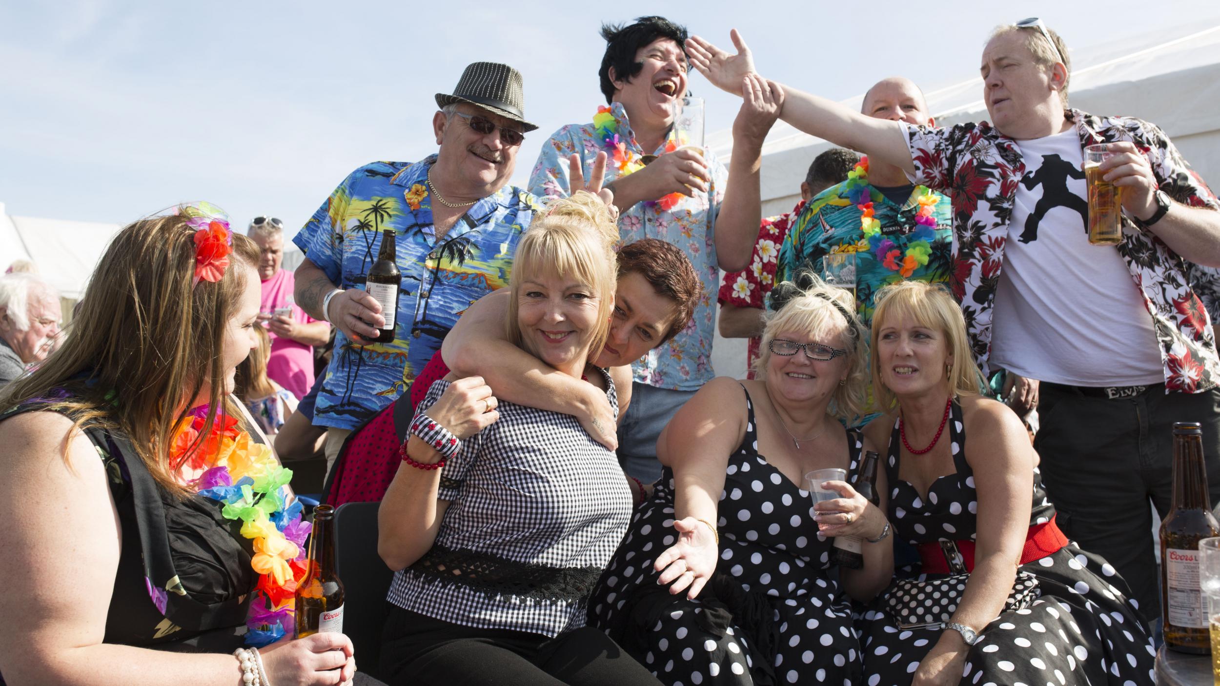 Porthcawl hosts a weekend-long party