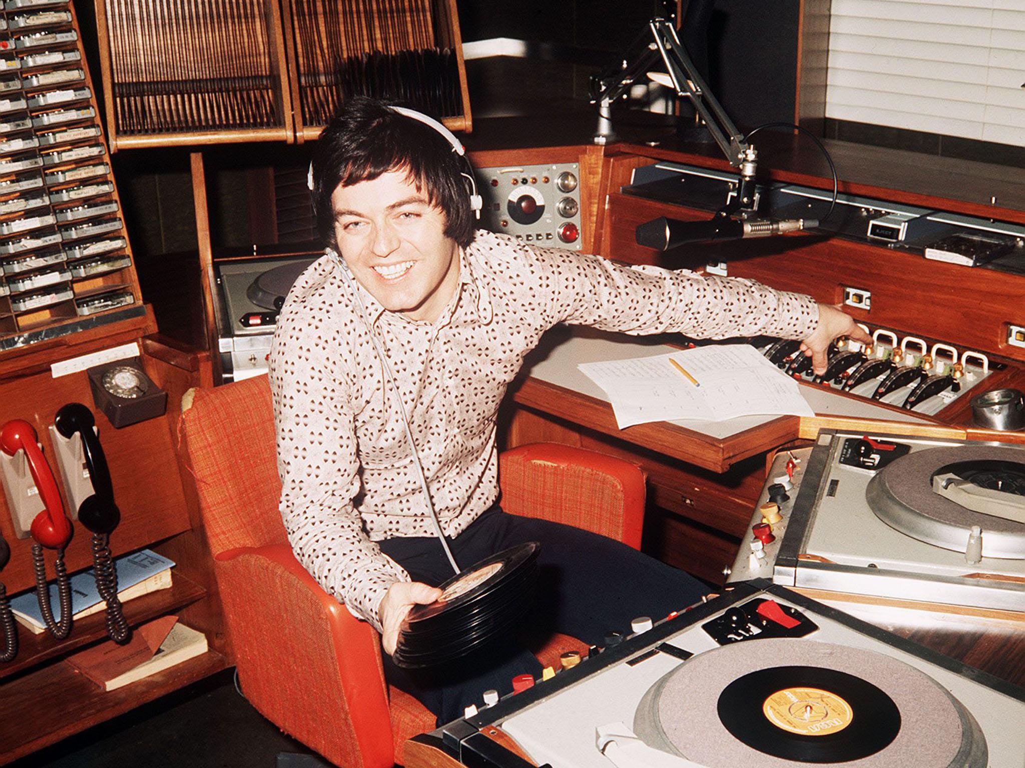 You spin me right round: Tony Blackburn was the first presenter on Radio 1 (Alamy)