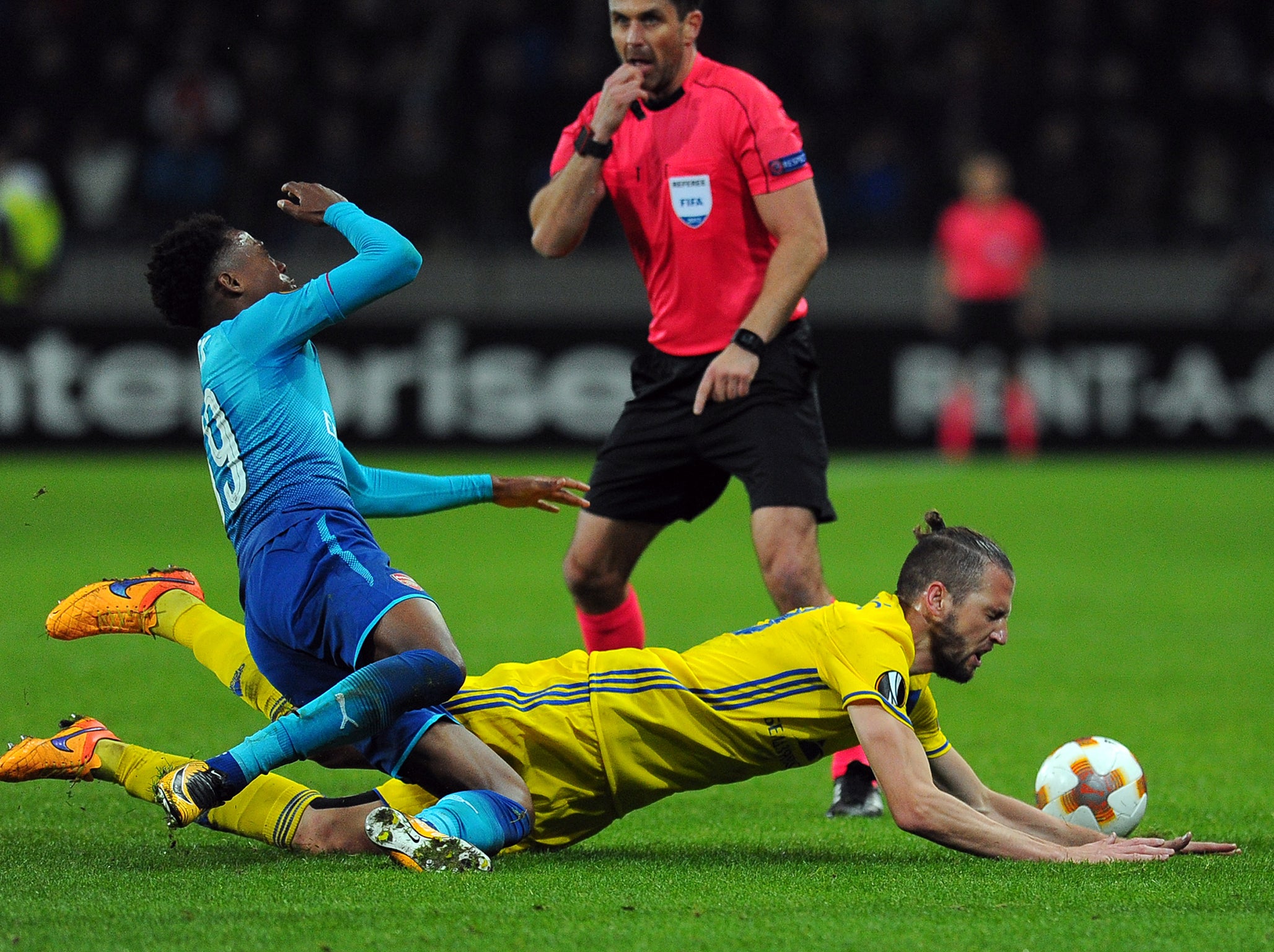 BATE didn't make life easy for Arsenal