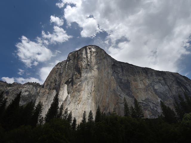 The accident happened when 1,300 tonnes of rock fell from the El Capitan rock formation in the park