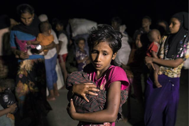 More than half a million Rohingya refugees have fled to Bangladesh