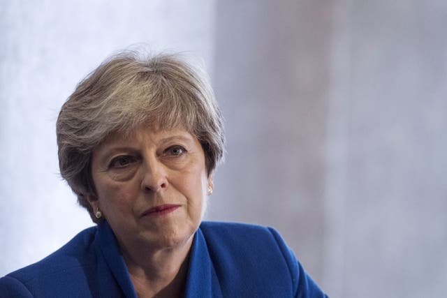 May has been accused of using security as a bargaining chip in Brexit negotiations