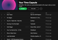Spotify introduces feature that works out your teenage music taste