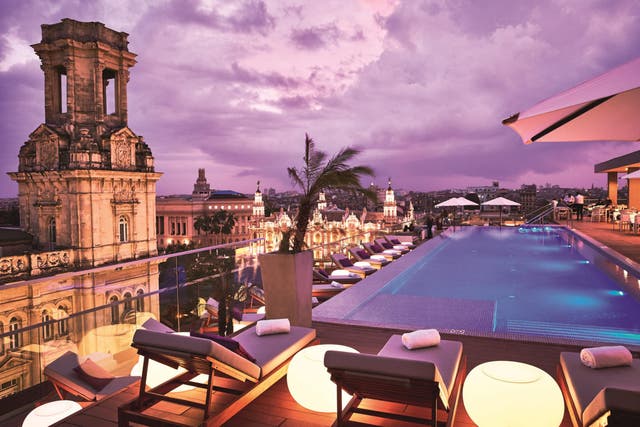 The Gran Hotel Manzana Kempinski is Havana's first truly five-star hotel
