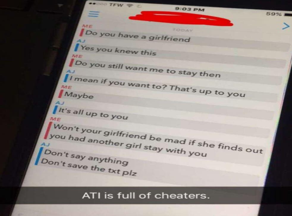Snapchat cheating Snapchat Cheating: