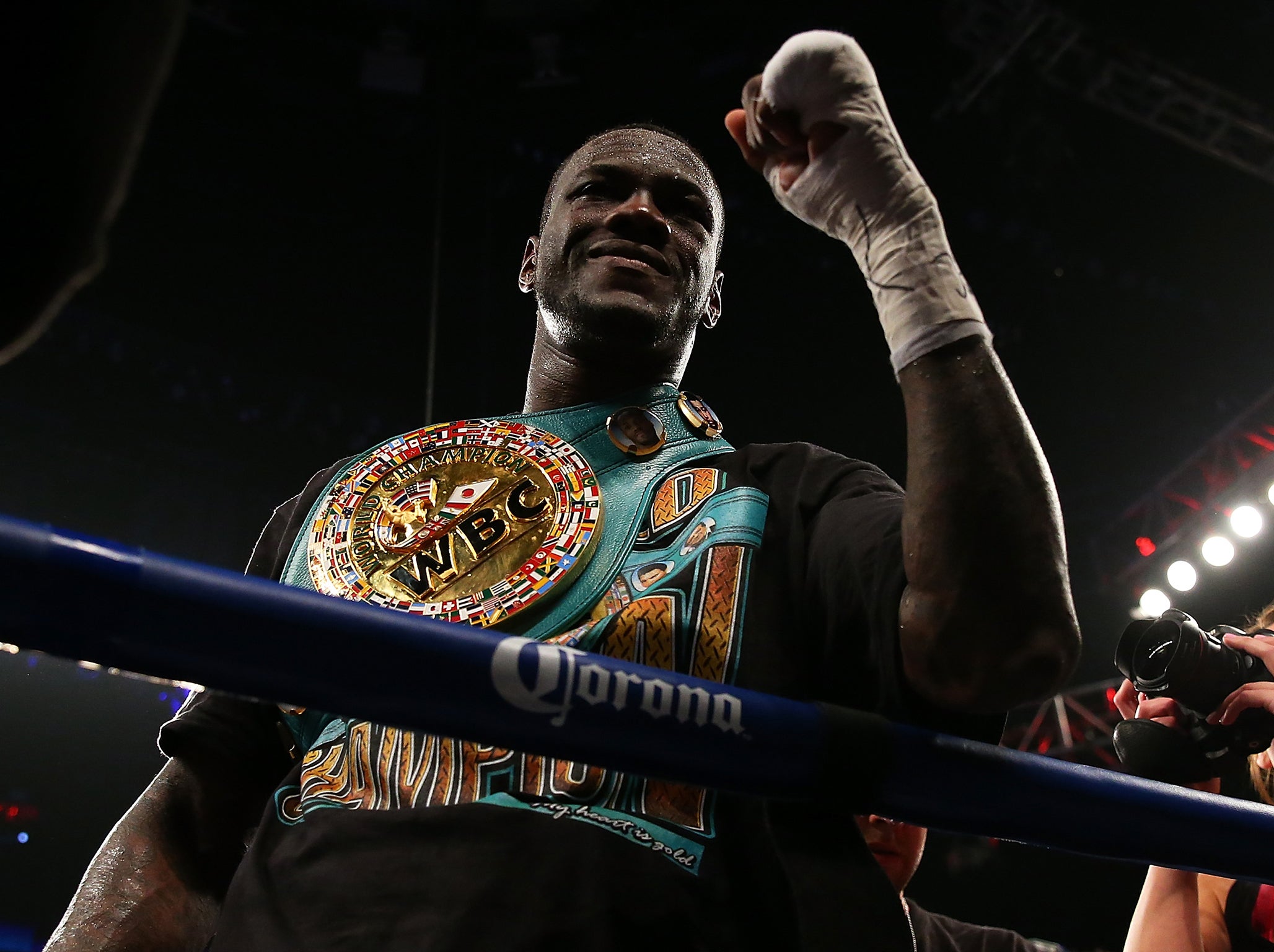 Wilder has held the WBC heavyweight title since 2015