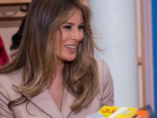 Melania Trump fires back at librarian who rejected books she donated
