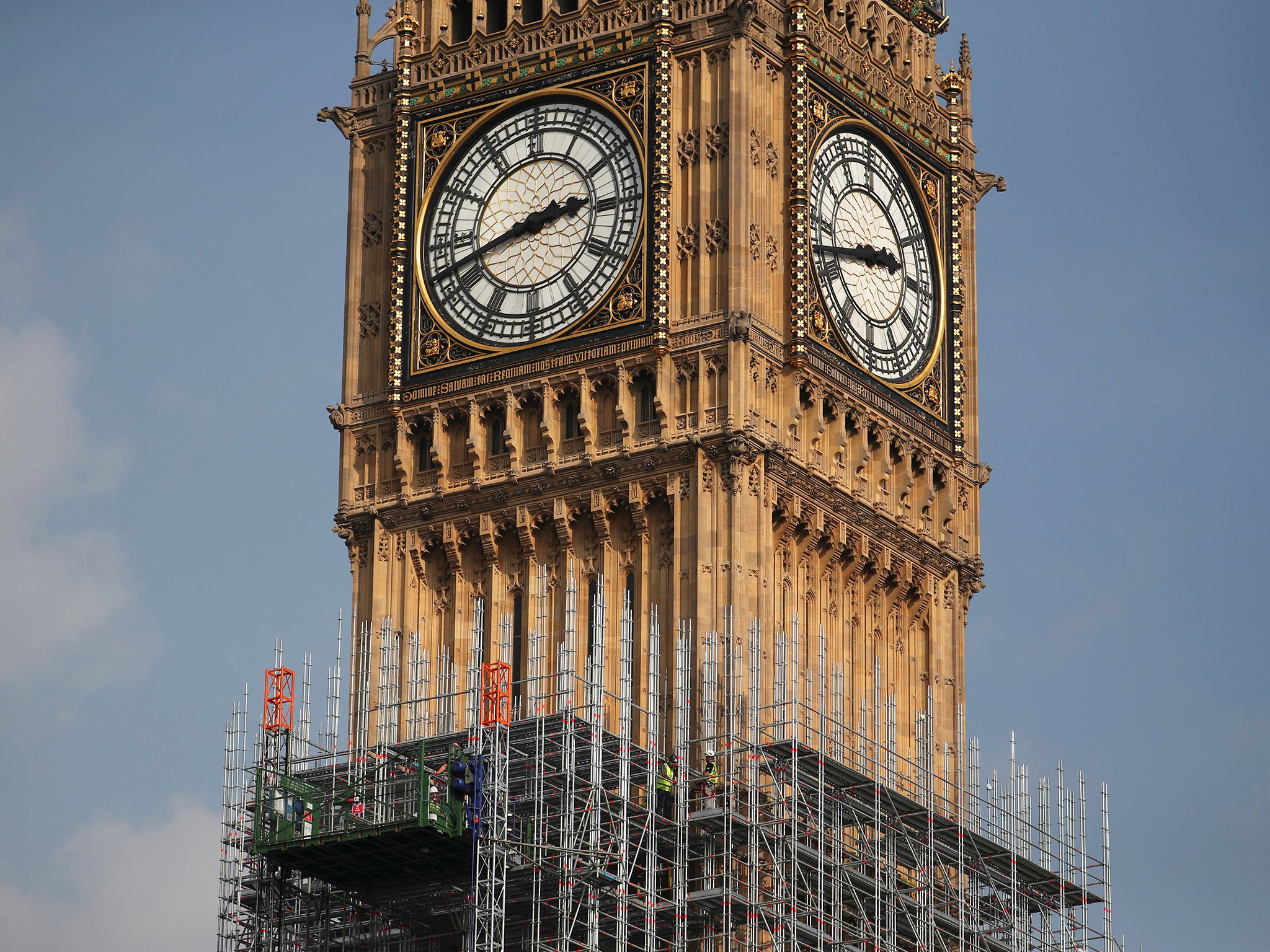 Cost Of Renovating Big Ben Doubles To 61m The Independent The 