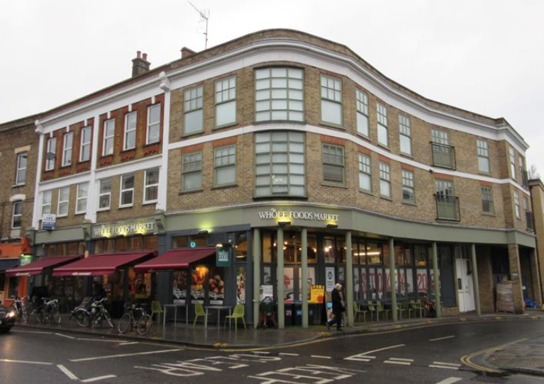 The Whole Foods store in Stoke Newington reportedly placed signs on tills inside the shop which stated: 'Giving money or food to people outside our store is encouraging theft, aggressive behaviour and substance abuse'
