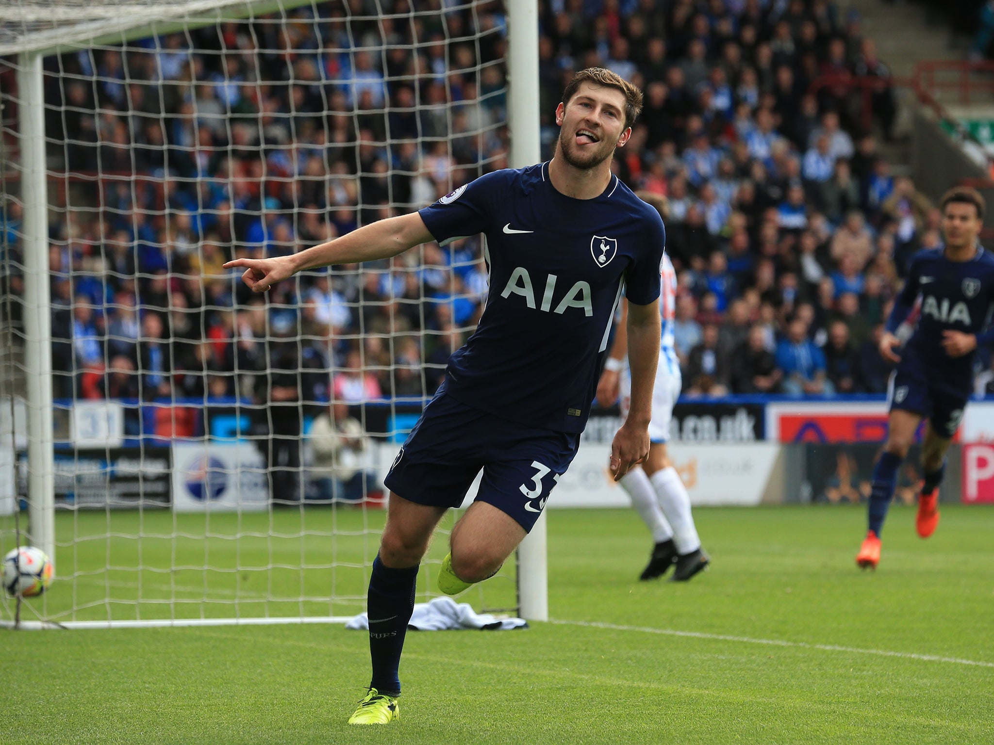 Ben Davies doubled Tottenham's lead inside 20 minutes