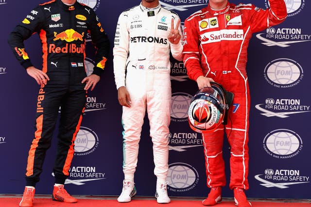 Verstappen enjoyed his 20th birthday finishing third