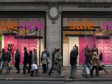 UK retail spending dipped in December