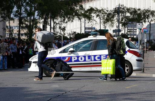 Police evacuated the area around the Saint Charles station in Marseille, where the attack happened