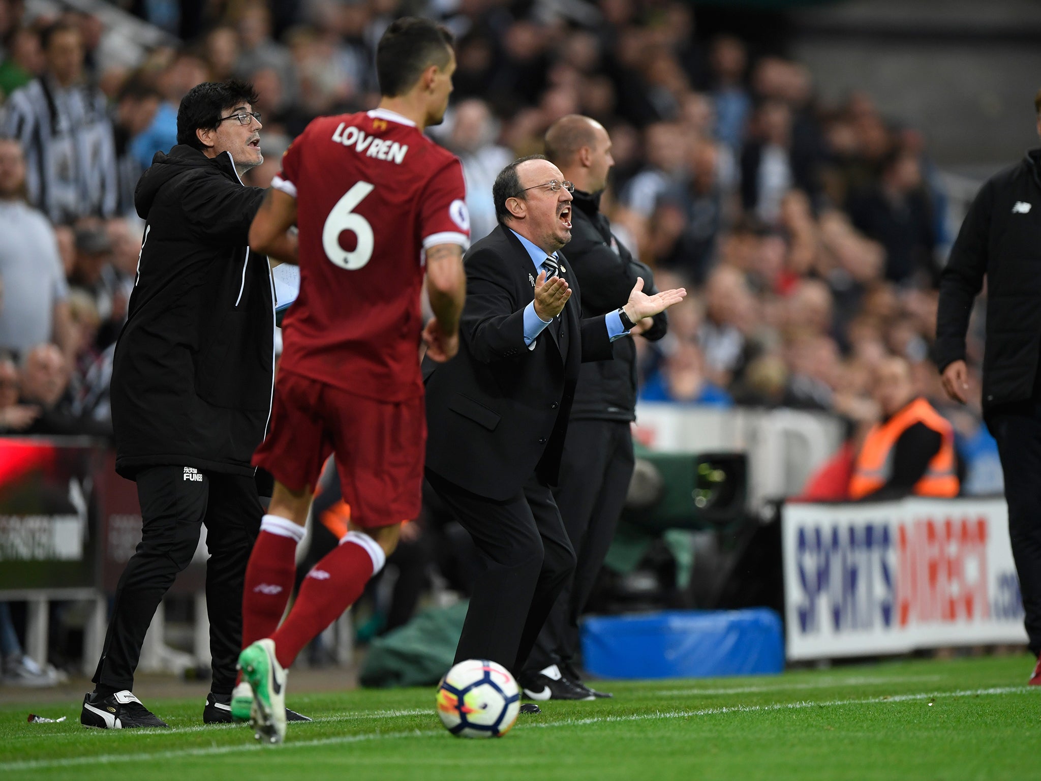 Rafa Benitez did not cut the shape of a man who had surgery less than three weeks ago