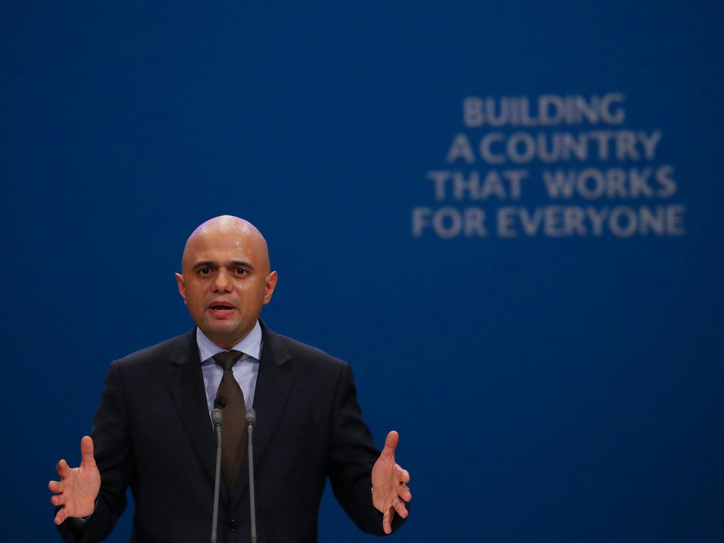 Mr Javid repeated his claim that the housing market is 'broken'